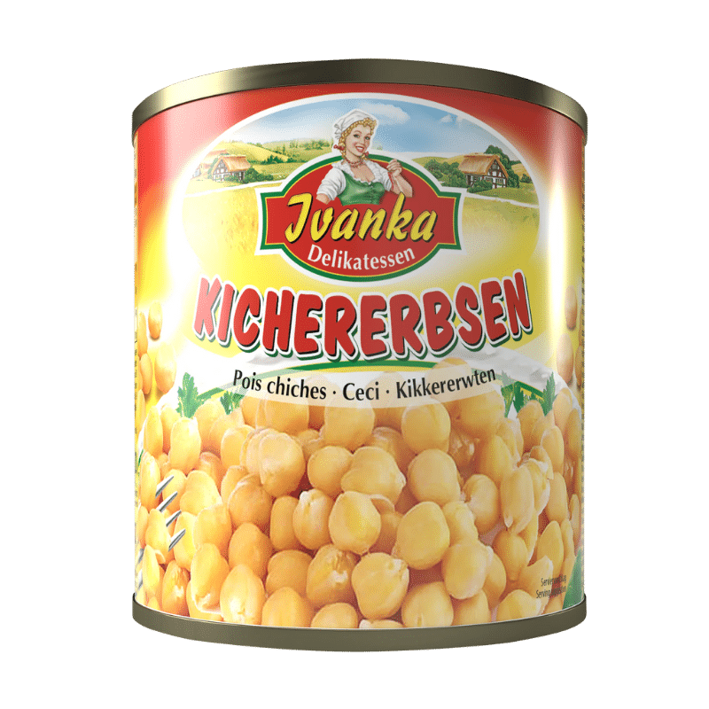 Kichererbsen (800g) Ivanka von Ivanka bei Araxxon  - Hochwertiges griechisches Produkt.   Kichererbsen (800g) Ivanka από Ivanka στο Araxxon  - Αυθεντικό ελληνικό προϊόν.